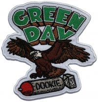 Green Day - Patch Dookie Eagle (9,1 X 8,8 Cm) i gruppen VI TIPSER / Fredagsutgivelser / 2025-02-21 hos Bengans Skivbutik AB (5579718)