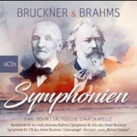 Bach Johann Sebastian Sächsische - Bruckner & Brahms Symphonien i gruppen CD / Kommende / Pop-Rock hos Bengans Skivbutik AB (5579864)