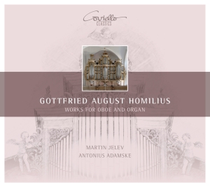 Gottfried August Homilius - Works For Oboe And Organ i gruppen CD / Klassisk hos Bengans Skivbutik AB (5580338)