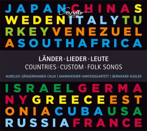 Bernhard Kugler Aurelius Sängerkna - Countries-Custom-Folk Songs - Popul i gruppen CD / World Music hos Bengans Skivbutik AB (5580352)