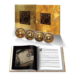 Rush - Rush 50 (4Cd Deluxe Carrier Boxset) i gruppen CD / Kommende / Pop-Rock hos Bengans Skivbutik AB (5580447)