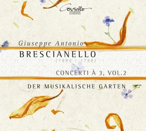 Brescianello G A - Concerti À 3, Vol. 2 i gruppen CD / Klassisk hos Bengans Skivbutik AB (5580481)