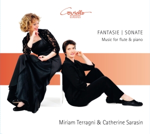 Miriam Terragni & Catherine Sarasin - Music For Flute & Piano i gruppen CD / Klassisk hos Bengans Skivbutik AB (5580495)