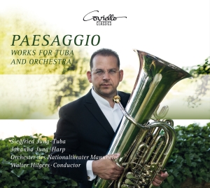 Siegfried Jung - Paesaggio - Works For Tuba i gruppen CD / Klassisk hos Bengans Skivbutik AB (5580496)