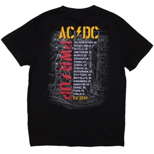 Ac/Dc - Control Wires Eu Tour 24 Uni Bl T-Shirt i gruppen MERCHANDISE / T-shirt / Metal hos Bengans Skivbutik AB (5581208r)