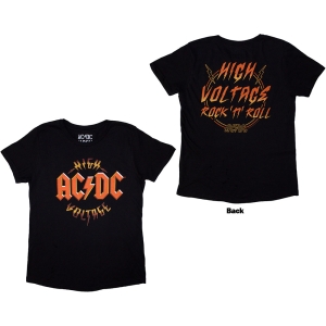 Ac/Dc - High Voltage Rnr Lady Bl T-Shirt i gruppen MERCHANDISE / T-shirt / Metal hos Bengans Skivbutik AB (5581214r)