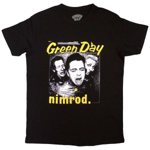 Green Day - Yellow Pick -Nimrod Uni Bl T-Shirt i gruppen MERCHANDISE / T-shirt / Punk hos Bengans Skivbutik AB (5581240r)