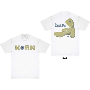 Korn - Doll Issues Uni Wht T-Shirt i gruppen MERCHANDISE / T-shirt / Metal hos Bengans Skivbutik AB (5581242r)