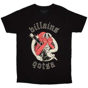 Queens Of The Stone Age - Villains Uni Bl T-Shirt i gruppen MERCHANDISE / T-shirt / Metal hos Bengans Skivbutik AB (5581251r)