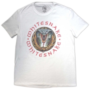 Whitesnake - Donnington Snake Uni Wht T-Shirt i gruppen MERCHANDISE / T-shirt / Metal hos Bengans Skivbutik AB (5581257r)