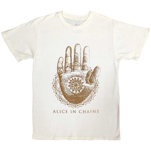 Alice In Chains - Hand Uni Natrl T-Shirt i gruppen MERCHANDISE / T-shirt / Pop-Rock hos Bengans Skivbutik AB (5581320r)