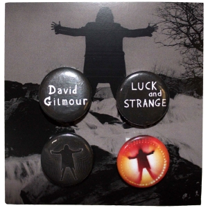 David Gilmour - Luck & Strange Pin Badge Set i gruppen MERCHANDISE / Merch / Pop-Rock hos Bengans Skivbutik AB (5581536)