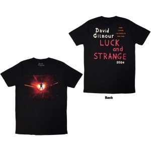 David Gilmour - Luck & Strange Stage Shot Uni Bl T-Shirt i gruppen MERCHANDISE / T-shirt / Pop-Rock hos Bengans Skivbutik AB (5581546r)