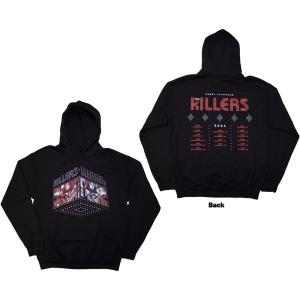 The Killers - Tour 24 Rebel Diamonds Uni Bl Hoodie i gruppen MERCHANDISE / Hoodies / Pop-Rock hos Bengans Skivbutik AB (5581558r)