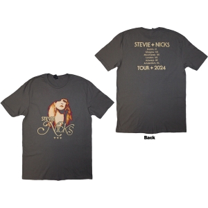 Stevie Nicks - Tour 24 Vintage Photo Uni Char T-Shirt i gruppen MERCHANDISE / T-shirt / Pop-Rock hos Bengans Skivbutik AB (5581571r)