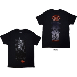 Bruce Springsteen - Tour 24 Wheel Uni Bl T-Shirt i gruppen MERCHANDISE / T-shirt / Pop-Rock hos Bengans Skivbutik AB (5581575r)