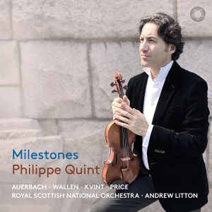 Philippe Quint Royal Scottish Nati - Milestones i gruppen CD / Kommende / Klassisk hos Bengans Skivbutik AB (5581605)