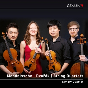 Mendelssohn / Dvorak - String Quartets i gruppen CD / Kommende / Klassisk hos Bengans Skivbutik AB (5581616)