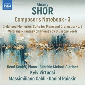 Alexey Shor - Composer’S Notebook, Vol. 3 i gruppen CD / Kommende / Klassisk hos Bengans Skivbutik AB (5581668)