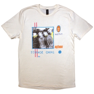 Buzzcocks - Strange Thing Uni Natrl T-Shirt i gruppen MERCHANDISE / T-shirt / Punk hos Bengans Skivbutik AB (5581797r)