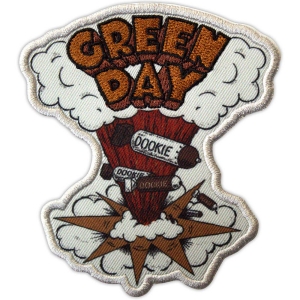 Green Day - Dookie Bombs Printed Patch i gruppen MERCHANDISE / Merch / Punk hos Bengans Skivbutik AB (5581820)