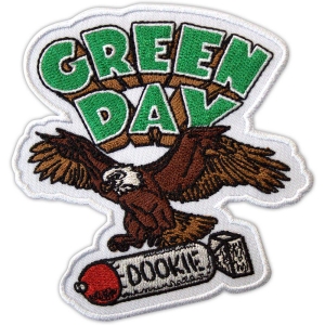 Green Day - Dookie Eagle Woven Patch i gruppen MERCHANDISE / Merch / Punk hos Bengans Skivbutik AB (5581821)