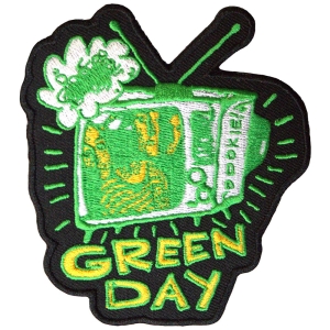 Green Day - Longview Tv Woven Patch i gruppen MERCHANDISE / Merch / Punk hos Bengans Skivbutik AB (5581823)