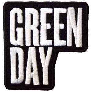 Green Day - Stacked Logo Woven Patch i gruppen MERCHANDISE / Merch / Punk hos Bengans Skivbutik AB (5581826)