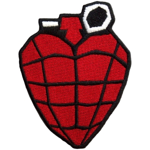 Green Day - Grenade Woven Patch i gruppen MERCHANDISE / Merch / Punk hos Bengans Skivbutik AB (5581828)