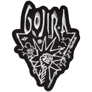 Gojira - Power Glove Woven Patch i gruppen MERCHANDISE / Merch / Metal hos Bengans Skivbutik AB (5581836)