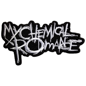 My Chemical Romance - The Black Parade Logo Woven Patch i gruppen MERCHANDISE / Merch / Pop-Rock hos Bengans Skivbutik AB (5581844)