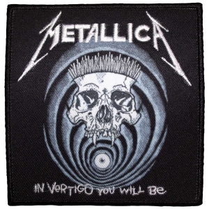 Metallica - In Vertigo Printed Patch i gruppen MERCHANDISE / Merch / Metal hos Bengans Skivbutik AB (5581860)