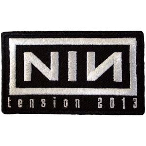 Nine Inch Nails - Tension 2013 Woven Patch i gruppen MERCHANDISE / Merch / Pop-Rock hos Bengans Skivbutik AB (5581869)