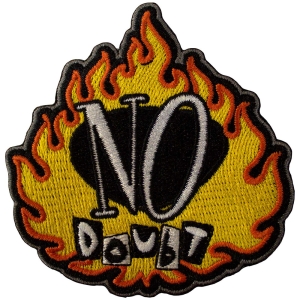 No Doubt - Flame Woven Patch i gruppen MERCHANDISE / Merch / Pop-Rock hos Bengans Skivbutik AB (5581870)