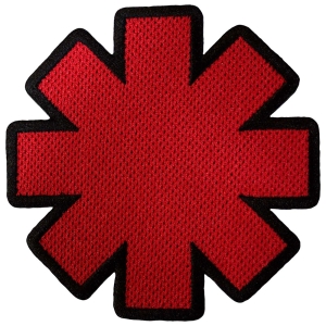 Red Hot Chili Peppers - Asterisk Cut-Out Woven Patch i gruppen MERCHANDISE / Merch / Pop-Rock hos Bengans Skivbutik AB (5581873)