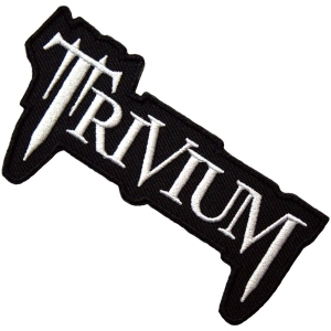 Trivium - Classic Logo Woven Patch i gruppen MERCHANDISE / Merch / Metal hos Bengans Skivbutik AB (5581881)