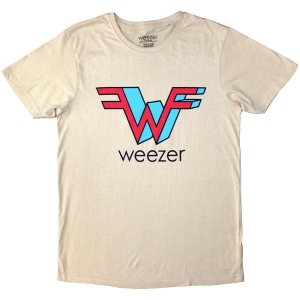 Weezer - W Uni Sand T-Shirt i gruppen MERCHANDISE / T-shirt / Pop-Rock hos Bengans Skivbutik AB (5581924r)