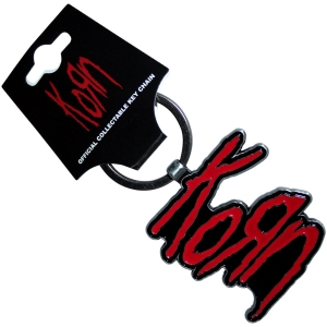 Korn - Red Logo Keychain i gruppen MERCHANDISE / Merch / Metal hos Bengans Skivbutik AB (5581925)