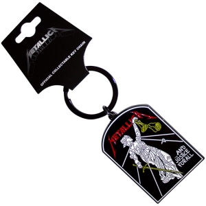 Metallica - And Justice For All Tombstone Keychain i gruppen MERCHANDISE / Merch / Metal hos Bengans Skivbutik AB (5581926)