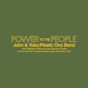 John & Yoko  The Plastic Ono Band  Elephant’S Memory - Power To The People – Live At The One To One Concert  New York City  1972 (Yellow Colour Vinyl) i gruppen VI TIPSER / Record Store Day / RSD 2025 hos Bengans Skivbutik AB (5582261)