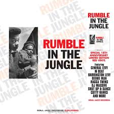 Soul Jazz Records Presents - Rumble In The Jungle (Red Vinyl) i gruppen VI TIPSER / Record Store Day / RSD 2025 hos Bengans Skivbutik AB (5582377)