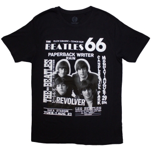 Beatles - 1966 Uni Bl T-Shirt i gruppen MERCHANDISE / T-shirt / Pop-Rock hos Bengans Skivbutik AB (5583011r)