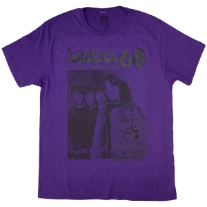 Beatles - 1968 Uni Purp T-Shirt i gruppen MERCHANDISE / T-shirt / Pop-Rock hos Bengans Skivbutik AB (5583014r)