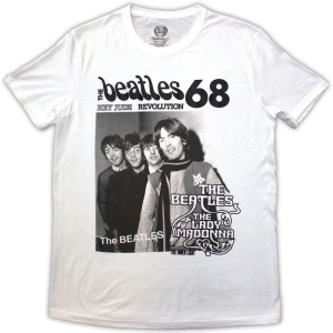 Beatles - 1968 Uni Wht T-Shirt i gruppen MERCHANDISE / T-shirt / Pop-Rock hos Bengans Skivbutik AB (5583015r)