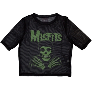 Misfits - Green Hands Lady Bl Mesh Crop Top i gruppen MERCHANDISE / T-shirt / Punk hos Bengans Skivbutik AB (5583042r)