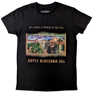 Neil Young - Monsanto Years Uni Bl T-Shirt i gruppen MERCHANDISE / T-shirt / Pop-Rock hos Bengans Skivbutik AB (5583046r)