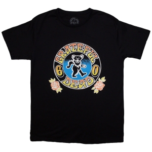 Grateful Dead - Bear Roses Uni Bl T-Shirt i gruppen MERCHANDISE / T-shirt / Nyheter / Pop-Rock hos Bengans Skivbutik AB (5583341r)