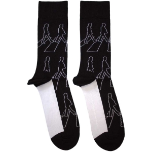 Beatles - Abbey Road Outlines Uni Bl Socks i gruppen MERCHANDISE / Merch / Pop-Rock hos Bengans Skivbutik AB (5583649)