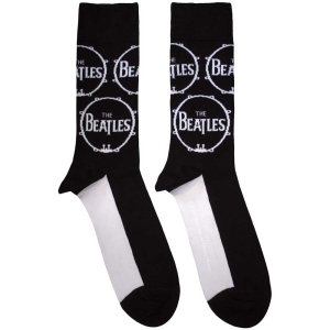 Beatles - Drum Logo Repeat Uni Bl Socks i gruppen MERCHANDISE / Merch / Pop-Rock hos Bengans Skivbutik AB (5583656)