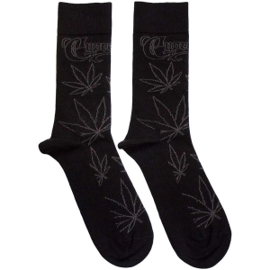 Cypress Hill - Leaf Pattern Uni Bl Socks i gruppen MERCHANDISE / Merch / Hip Hop-Rap hos Bengans Skivbutik AB (5583668)